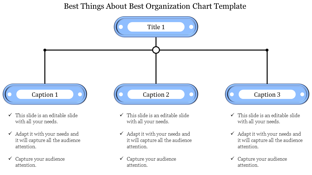Free - Best Organization Chart Template In Hierarchy Model	